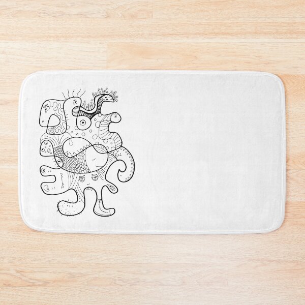 Item preview, Monster doodle designed and sold by cibart.