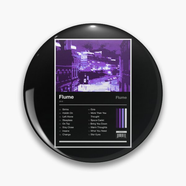 Item preview, Flume Album Tracklist (Inverted) designed and sold by TOURETTESBOYLOL.