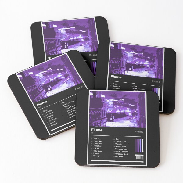 Item preview, Flume Album Tracklist (Inverted) designed and sold by TOURETTESBOYLOL.