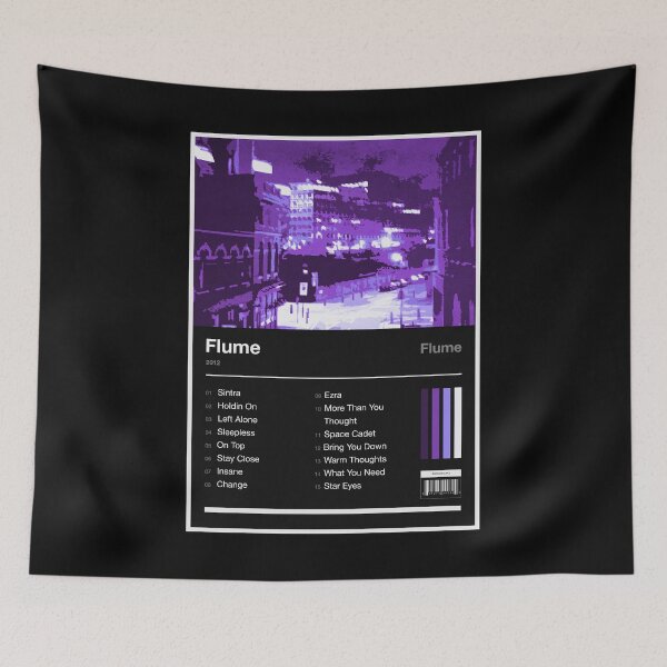 Item preview, Flume Album Tracklist (Inverted) designed and sold by TOURETTESBOYLOL.