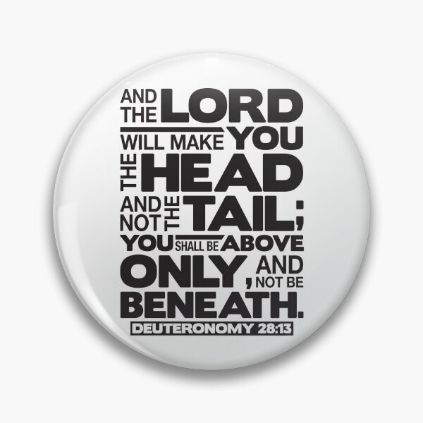 Item preview, Deuteronomy 28:13 The Head And Not The Tail designed and sold by plushism.