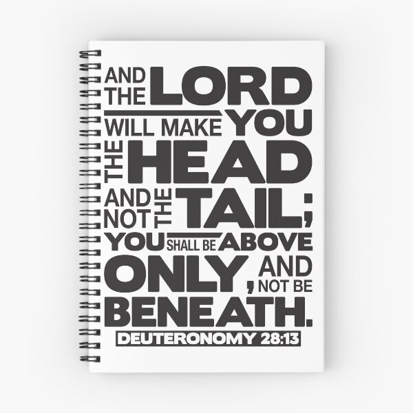 Item preview, Deuteronomy 28:13 The Head And Not The Tail designed and sold by plushism.