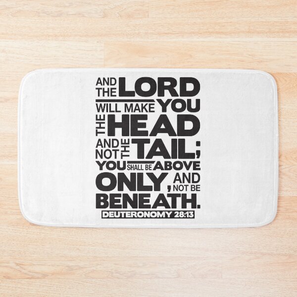 Item preview, Deuteronomy 28:13 The Head And Not The Tail designed and sold by plushism.