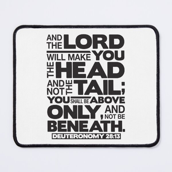 Item preview, Deuteronomy 28:13 The Head And Not The Tail designed and sold by plushism.