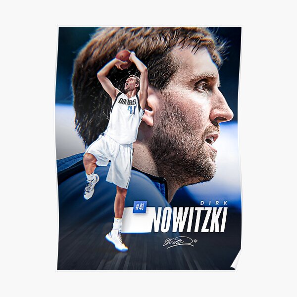 Dirk Nowitzki 41 Legende Poster