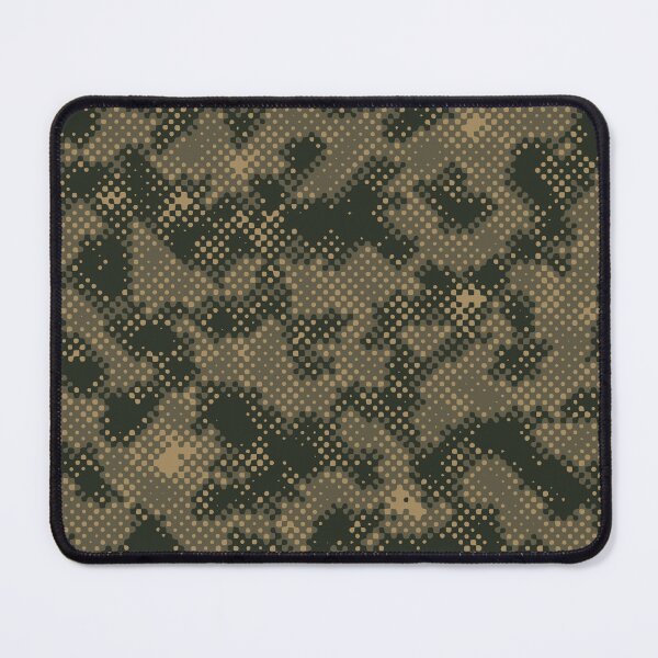 Item preview, Military Camouflage Digital Dots Patterns in Green, Beige and Black designed and sold by ShopieHome.