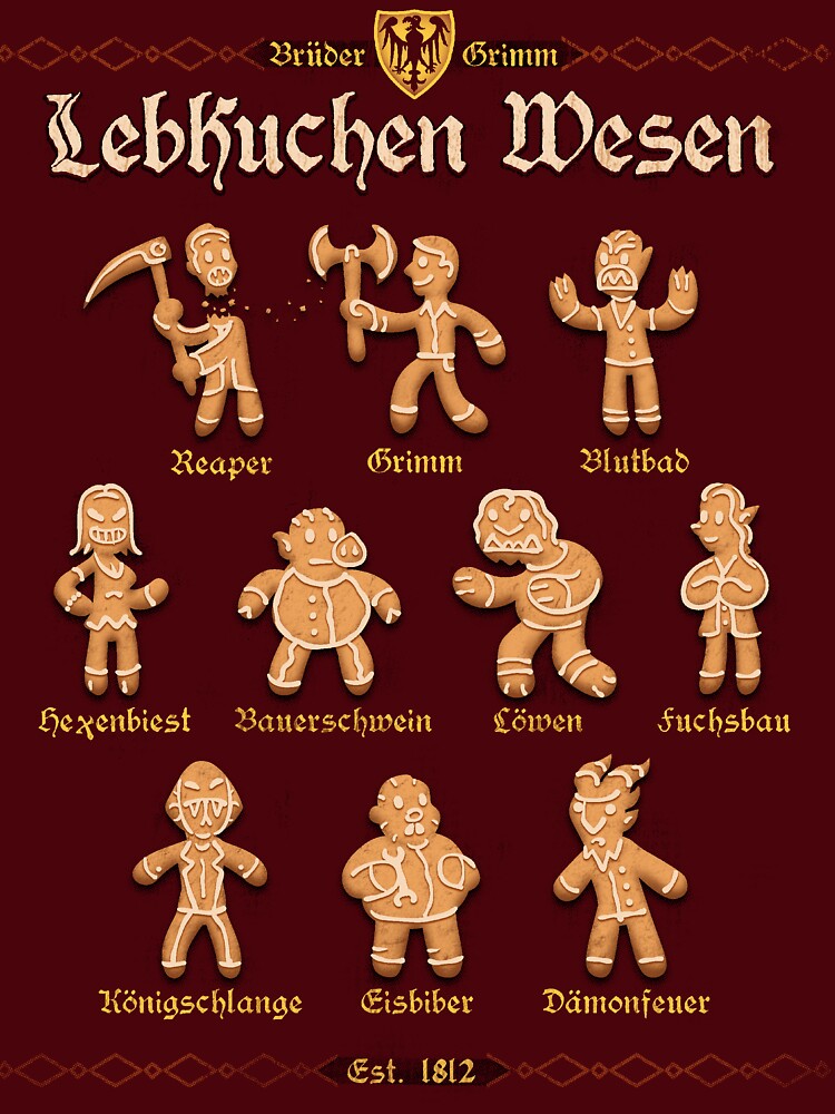 Grimm Gingerbread T-Shirt Grimm Gingerbread T-Shirt