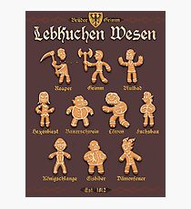 Grimm Gingerbread Photographic Print