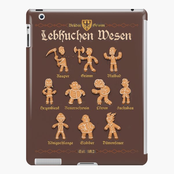 Grimm Gingerbread iPad Snap Case
