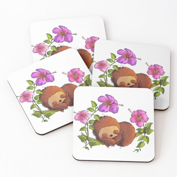Item preview, Cute sloth designed and sold by leehollandart.