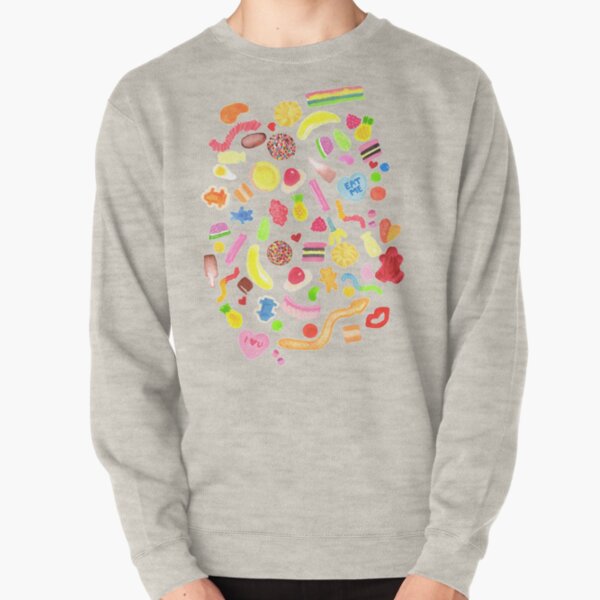 Mixed Lollies Pullover Sweatshirt