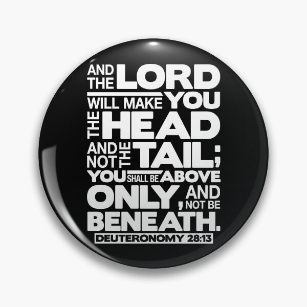 Item preview, Deuteronomy 28:13 The Head And Not The Tail designed and sold by plushism.