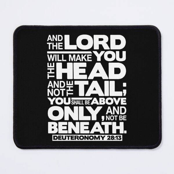 Item preview, Deuteronomy 28:13 The Head And Not The Tail designed and sold by plushism.