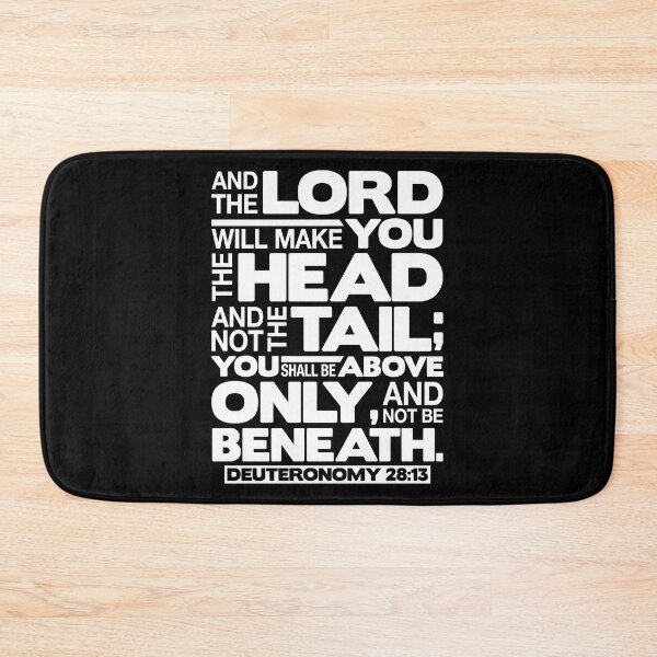 Item preview, Deuteronomy 28:13 The Head And Not The Tail designed and sold by plushism.