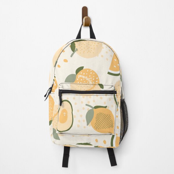 Item preview, Summer Vibes Fruit Pattern - yellow designed and sold by Dorina Larsdotter.