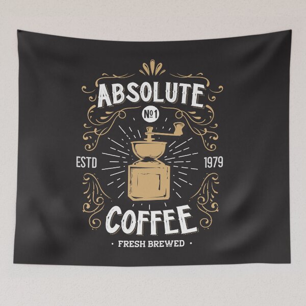 Item preview, Absolute Coffee - Vintage Design for Coffee Lovers designed and sold by easyeye.