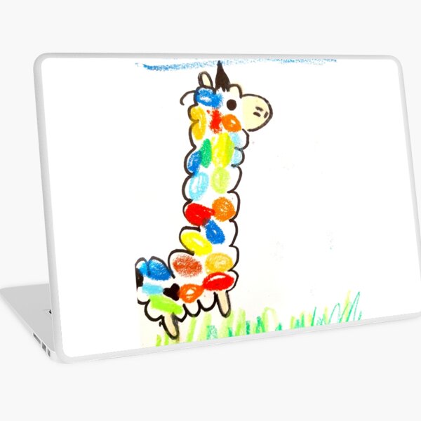 Rainbow Alpaca Laptop Skin