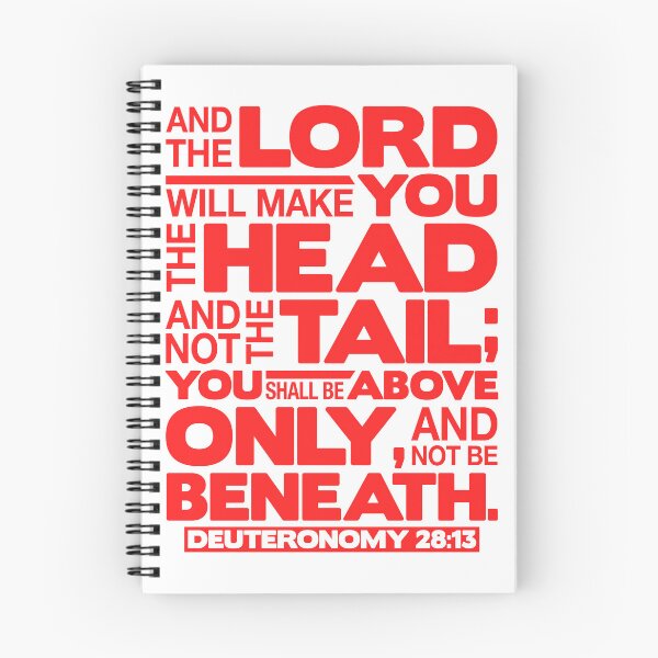 Item preview, Deuteronomy 28:13 The Head And Not The Tail designed and sold by plushism.