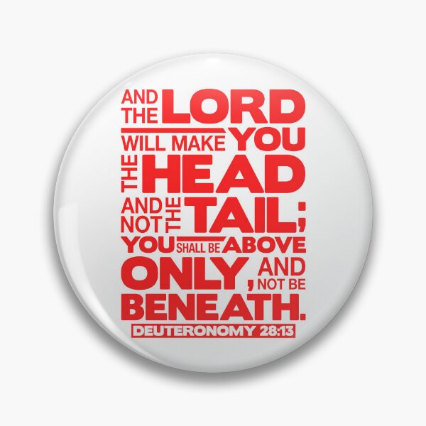 Item preview, Deuteronomy 28:13 The Head And Not The Tail designed and sold by plushism.