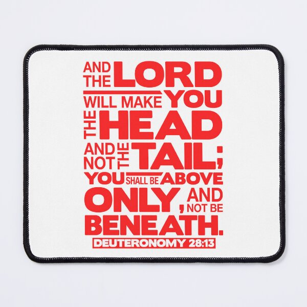 Item preview, Deuteronomy 28:13 The Head And Not The Tail designed and sold by plushism.