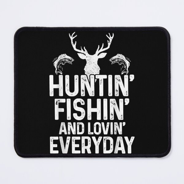 Item preview, Satisfied Fishing Loving Everyday Funny Hunter Fisherman designed and sold by MurphyPicking.