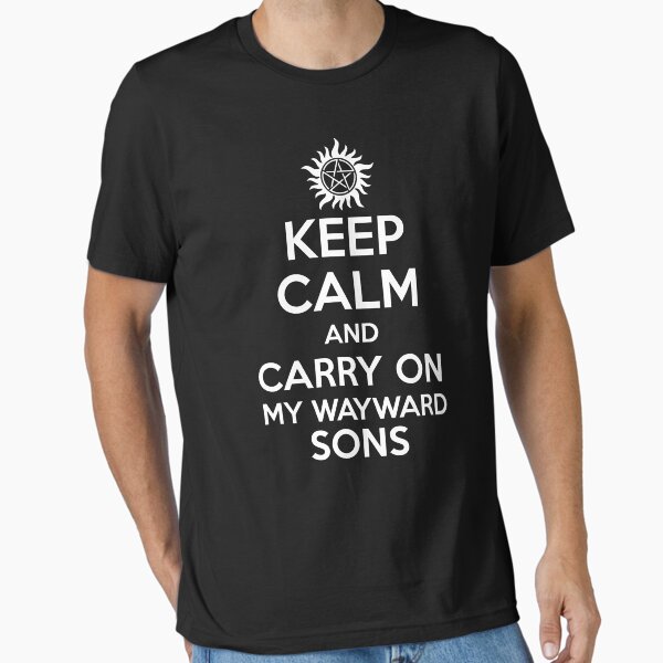Item preview, KEEP CALM - Carry On My Wayward Sons // Supernatural designed and sold by hocapontas.