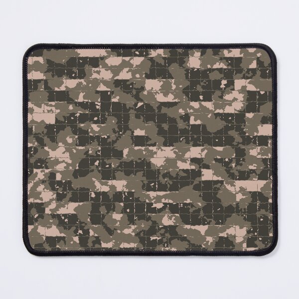 Item preview, Army Camo Mosaic Tiles Patterns in Green, Gray and Black designed and sold by ShopieHome.