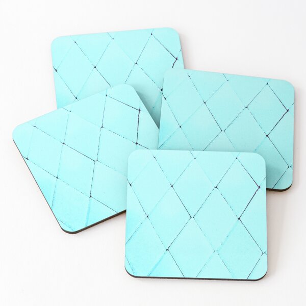 Item preview, Modern classic pastel light ocean blue pattern designed and sold by fowons.