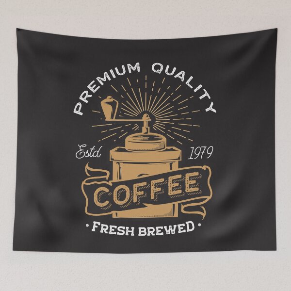 Item preview, Premium Quality Coffee Fresh Brewed - Vintage Design for Coffee Lovers designed and sold by easyeye.
