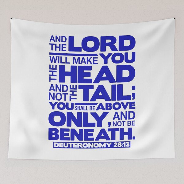 Item preview, Deuteronomy 28:13 The Head And Not The Tail designed and sold by plushism.