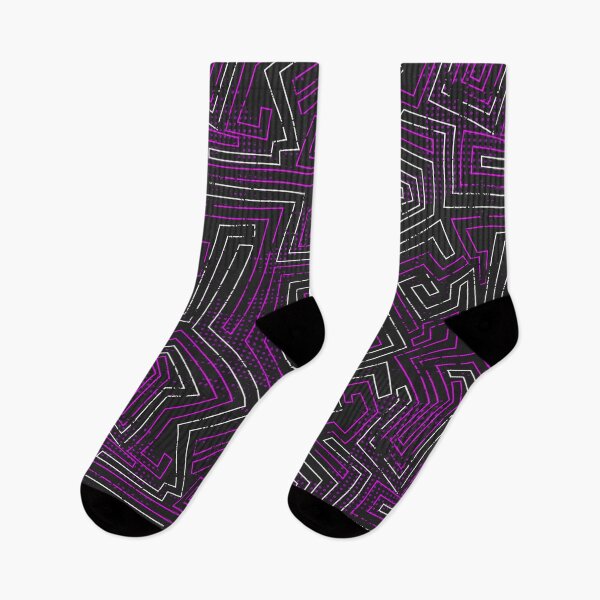 Item preview, Abstract Purple Tribal Pattern with Grunge Effect designed and sold by SoccaTamam.