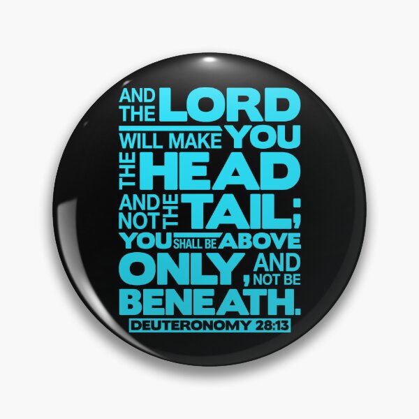 Item preview, Deuteronomy 28:13 The Head And Not The Tail designed and sold by plushism.