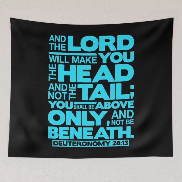 Item preview, Deuteronomy 28:13 The Head And Not The Tail designed and sold by plushism.