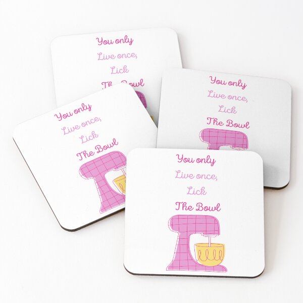 Item preview, You only live once, lick the bowl designed and sold by DoodlesnPoodles.