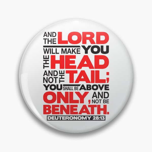Item preview, Deuteronomy 28:13 The Head And Not The Tail designed and sold by plushism.