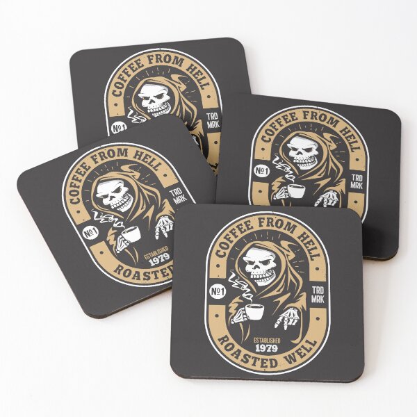 Item preview, Coffee From Hell - Roasted Well - Vintage Design for Coffee Lovers designed and sold by easyeye.