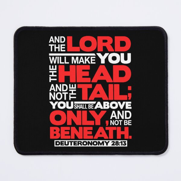 Item preview, Deuteronomy 28:13 The Head And Not The Tail designed and sold by plushism.