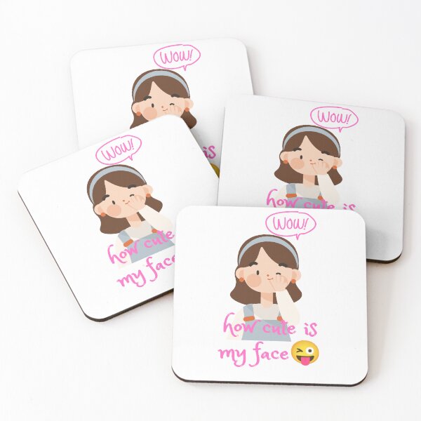 Item preview, Wow!how cute is my face designed and sold by Jaadueekala.