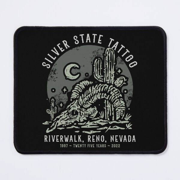 Item preview, Silver State Tattoo, Reno Nevada, Tattoo Studio, Desert Cactus Design designed and sold by Proverbial Wisdom Design.