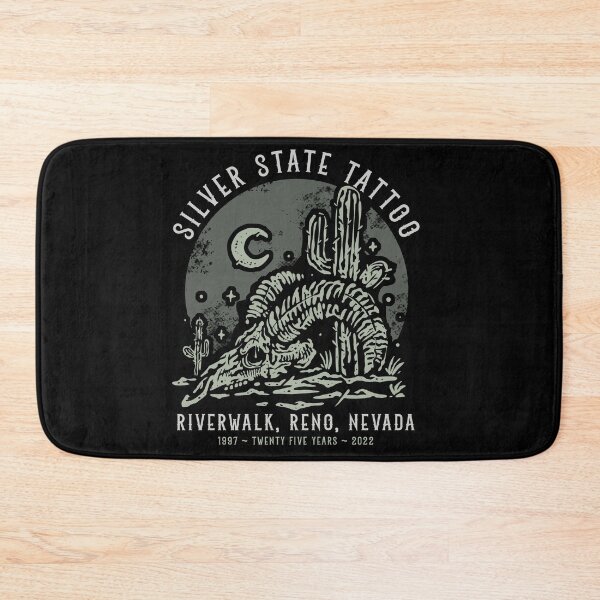 Item preview, Silver State Tattoo, Reno Nevada, Tattoo Studio, Desert Cactus Design designed and sold by Proverbial Wisdom Design.