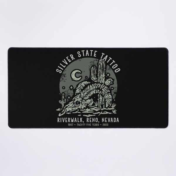 Item preview, Silver State Tattoo, Reno Nevada, Tattoo Studio, Desert Cactus Design designed and sold by Proverbial Wisdom Design.