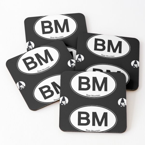 Item preview, Bear Mountain (BM) Town Acronym Oval Car designed and sold by ramsonistrex.