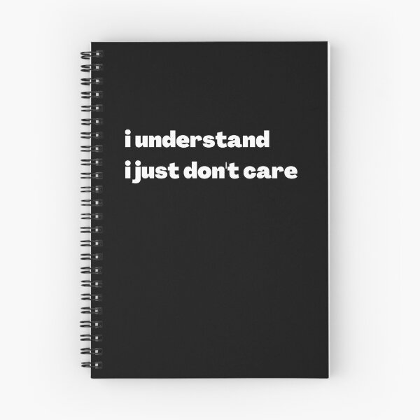 Item preview, I understand i just don't care designed and sold by Zilch-o.