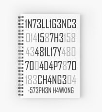 Adapt or Die Encoded Spiral Notebook