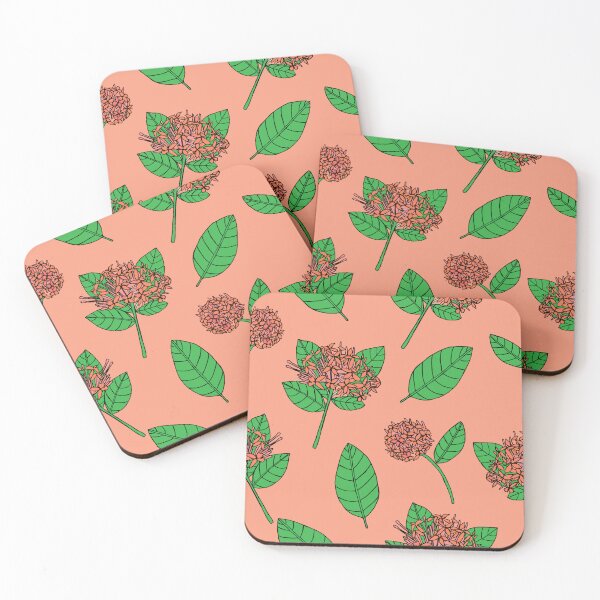 Item preview, Pink Ixora designed and sold by freedmbelle.