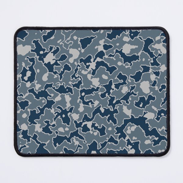 Item preview, Winter Camouflage Multicolor Patterns in Blue Shades in Blue Shades designed and sold by ShopieHome.