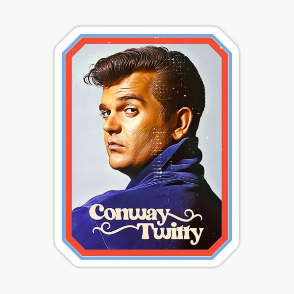 “Conway Twitty Conway Twitty Conway Twittyy” Sticker by Mahirullock