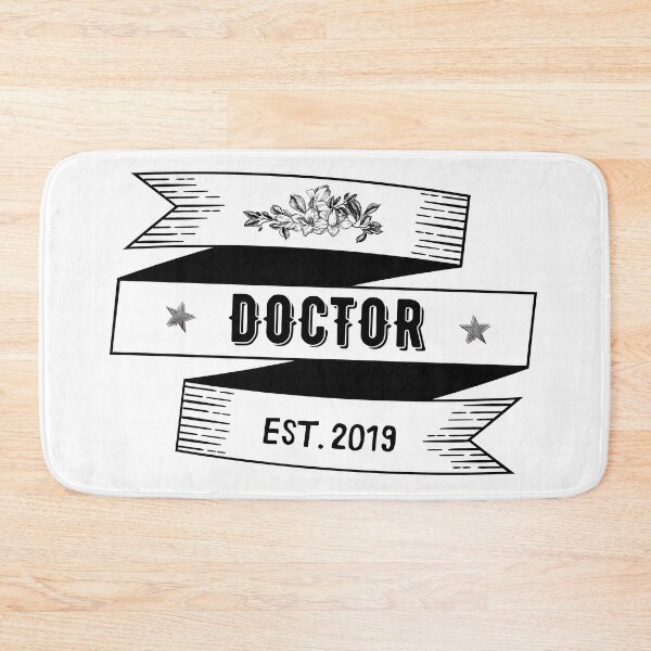 Item preview, Doctor Est. 2019 Vintage Design - black on white designed and sold by med-artist.