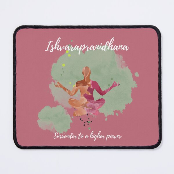 Item preview, Ishvarapranidhana ...surrender to a higher power Yoga Design  designed and sold by M-Infinite.