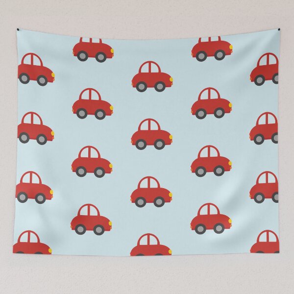 Item preview, Red Car Pattern designed and sold by StudioShine.